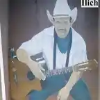 Guitarrista Jinotegano (Pintura de Ilich en las puertas del Hotel de Montaa Selva Negra)