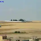 El cementerio visto desde la Iglesia