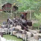 Maquinaria en el Big Thunder Mountain