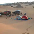 Campamento en el Akakus IMPRESIONANTE