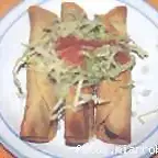 Flautas de pollo