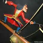 El Capitn Garfio en el interior de Peter Pan
