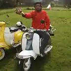 Lambretiska en la lambretta li150 serie I