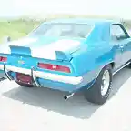 Chevy Camaro 69 blue ra