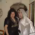 dos hermanas en halloween