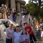 Yo con las simpaticas monjitas