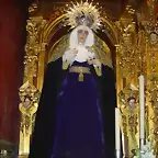 virgen del socorro de luto