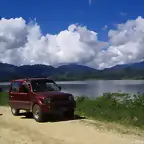 EN LA LAGUNA AZUL-TARAPOTO-PERU ( ANTES DE PINTARLO)