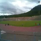 la canchan.. en ese momento havian unas competencias de atletismo