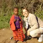 Una pekea Maasai y yo