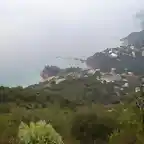 Vista de el salto de repente