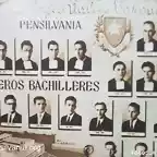 PRIMEROS BACHILLERES 1954