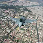 Eurofighter sobre Sevilla