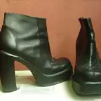 botin numero 37, cuero terraplen $3500