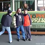 Tranvia tipico de la ciudad