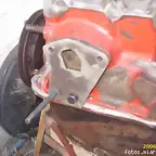 adptador en el motor