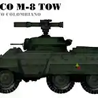 M8 Greyhound- tow