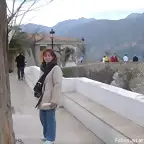 Guadalest, detalle del paseo por la ciudad.