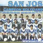 SAN JOSE CAMPEON 1995