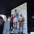 Podium en Benabarre