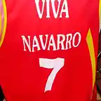 Camiseta Viva Navarro back