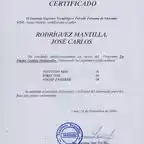 Certificado de Sise