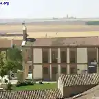 Vista del Ayuntamiento desde el campanario de la Igesia de Santa Maria