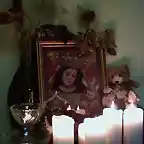 La Virgen en mi casa en navidad