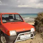 A pie de playa