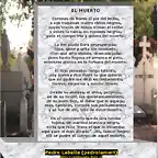 El Muerto. Tumba