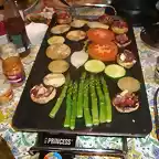 Plancha verduras