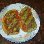 Tostadas de escalibada