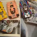 Porsche 917K + Pink Car y LH de SLT - Le Mans 1970