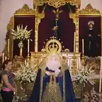 VIRGEN  DE LA SALUD EN BESAMANOS - SEVILLA