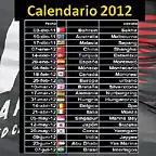 CALENDARIO 2012