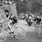 TOUR ,ALPE DHUEZ ,COPPI,ROBIC,1952