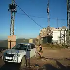 subida a las antenas de Riopar