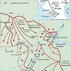 Mapa de Stalingrado.