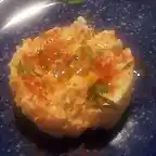 Tartar ensaladilla de mariscos