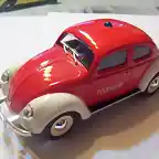 escarabajo pink car