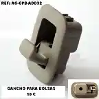 gancho para bolsa.AG-GPB-ADD32.Upgradecar