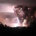 Chaiten. Volcan en erupcion 2