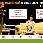 Cartel II Muestra Provincial de Teatro Navas de San Juan