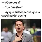 SE ACABO LA GASOLINA