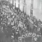 Procesión Corpus Christi Ciudad Real 1912