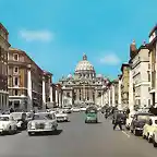 Roma Via della Conciliazione 1966 (Italia)  carlos850