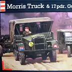 Revell - Morris Truck y 17 pdr.Gun y Jeep - 1-76