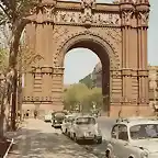 Barcelona P? Lluis Companys Arco del Triunfo 1966 (2)