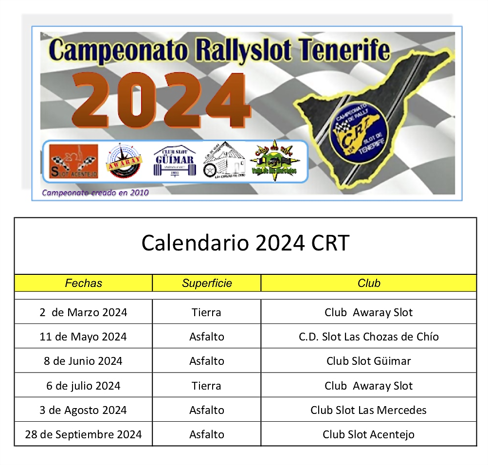 Calendario 2024 CRT