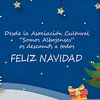 FELIZ NAVIDAD SOMOS ALBOJENSES+